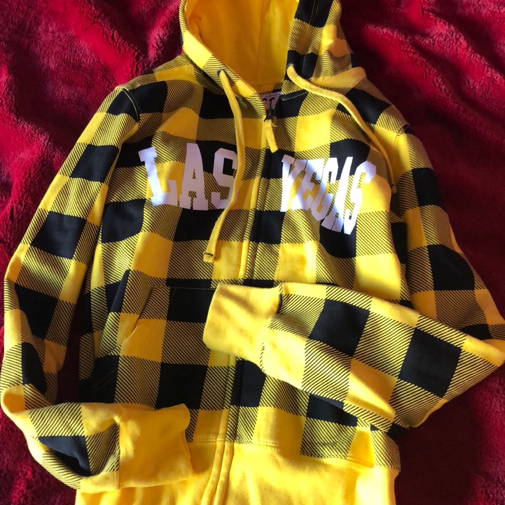 Las Vegas zip-up jacket.
